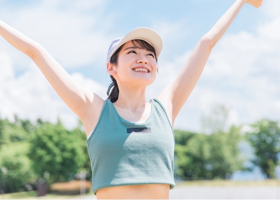 身体が軽やかになったイメージ